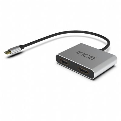 Inca ITPC-4T huby i koncentratory USB 3.2 Gen 1 (3.1 Gen 1) Type-C Aluminium