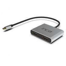 Inca ITPC-4T huby i koncentratory USB 3.2 Gen 1 (3.1 Gen 1) Type-C Aluminium