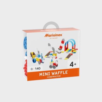 Klocki konstrukcyjne Marioinex Mini Waffle Konstruktor, 140 elementów