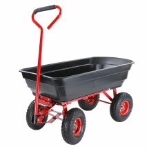 AWTOOLS WÓZEK OGRODOWY / WYWROTKA 4 KOŁOWA  75L