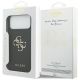 8. Etui Guess Grained Big 4G & Classic Logo na iPhone 17 Pro Max - czarne