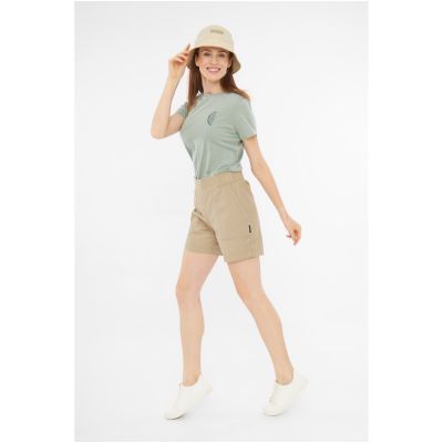 3. Spodenki damskie VIKING Banao Shorts Lady Bamboo jasno brązowe