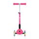 5. Hulajnoga 3-kołowa Globber Foldable Lights Fuchsia Jr 437-110