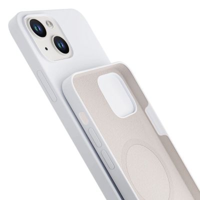 5. Etui 3mk Hardy Silicone MagCase na iPhone 14 Plus - białe