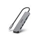 22. UNITEK HUB USB-C 7W1, HDMI 4K, PD 100W, 5GBPS, ALU