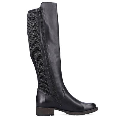 27. Kozaki skórzane Rieker W Z9591-00 czarne 