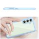 4. Etui silikonowe Outer Space Case z żelową ramką do Samsung Galaxy S24 FE - niebieskie