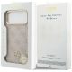 8. Etui Guess 4G Strass Logo MagSafe na iPhone 18 Pro Max / 17 Pro Max - różowe