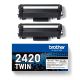 4. Brother TN-2420TWIN kaseta z tonerem 2 szt. Oryginalny