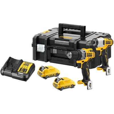 3. DeWALT DCK2110L2T-QW wkrętak zasilany/zakrętark udarowy Czarny, Żółty