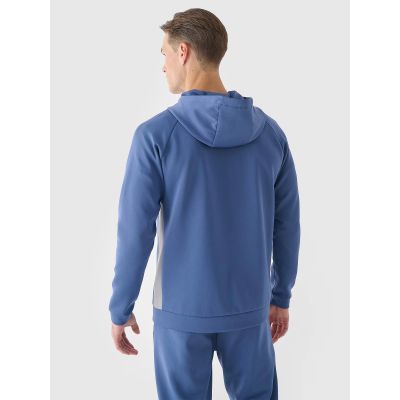 2. Bluza treningowa rozpinana z kapturem męska 4F 4FWAW24TFSWM405-32S