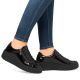 15. Buty na koturnie czarne Rieker W N2501-00