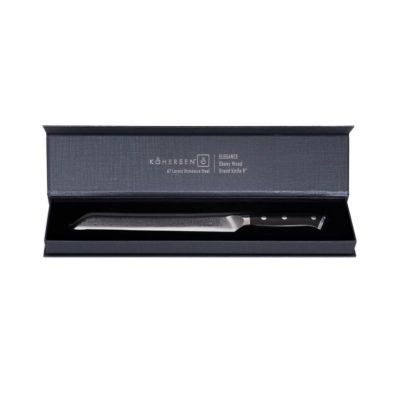 9. Nóż do chleba Bread Kohersen Elegance Ebony Wood 22,9cm