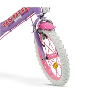 10. Rower dziecięcy 14" Psi Patrol Fiolet 1480 Girl TOIMSA
