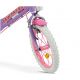 10. Rower dziecięcy 14" Psi Patrol Fiolet 1480 Girl TOIMSA