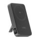 2. Powerbank Cuktech WPB100 10000 mAh Qi2 magnetyczny 30 W z podstawką - czarny