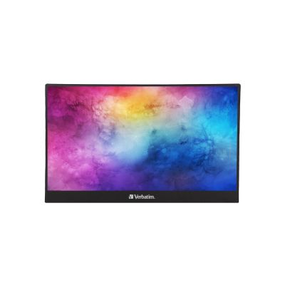 8. Verbatim 49590 monitor komputerowy 35,6 cm (14") 1920 x 1080 px Full HD LCD Czarny
