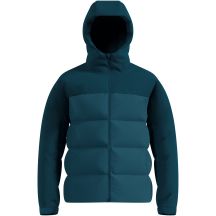Kurtka puchowa męska Odlo DOWN HOODED Jacket insulated zielona