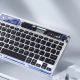 4. Klawiatura Dux Ducis Keyboard (CK Series) bezprzewodowa do laptopa / tabletu / telefonu - przezroczysta