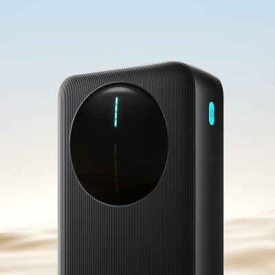 12. Powerbank Joyroom JR-PBF14 Pro 22,5W 20000mAh z wyświetlaczem cyfrowym 2x USB-A 1x USB-C - czarny