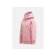 3. Bluza juniorska PEAK PERFORMANCE Jr Original Small Logo Hood kolor różowy