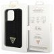 8. Etui Guess Rhinestone Triangle na iPhone 14 Pro - czarne
