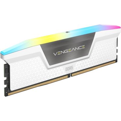 3. Moduł pamięci Corsair Vengeance RGB CMH64GX5M2B6000C30W 64 GB 2 x 32 GB DDR5