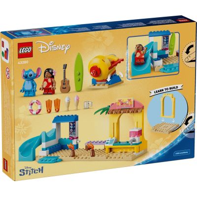 2. LEGO Disney 43280 - Zabawa na plaży z Lilo i Stitchem