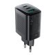 Ładowarka sieciowa Acefast A108 GaN PD 67W 2xUSB-C 1xUSB-A - czarna