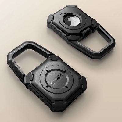 2. Etui Tech-Protect Kevlar na Apple AirTag 1 / 2 - czarny