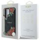 8. Etui Guess Leather 4G Flowers Print Metal Classic Logo MagSafe na Samsung Galaxy S25 Ultra - czarne