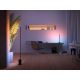 6. Lampa podłogowa Philips Hue Gradient Signe w kolorze czarnym