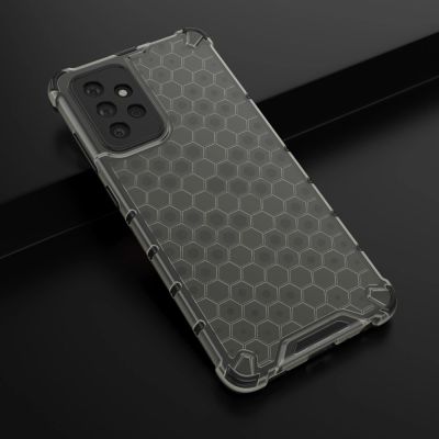 14. Honeycomb etui pancerny pokrowiec z żelową ramką Samsung Galaxy A72 4G czarny