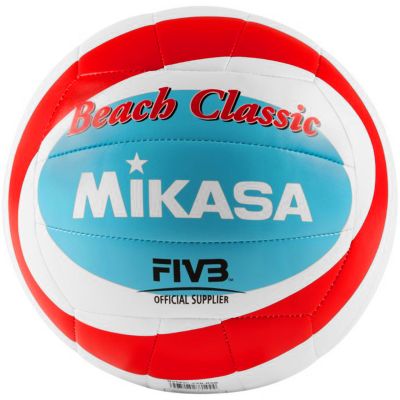 2. Piłka siatkowa plażowa Mikasa Beach Classic BV543C-VXB-RSB