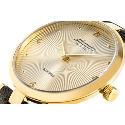 4. Zegarek Damski Atlantic Royal Diamonds 29044.45.37 + BOX