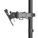 6. Hama 00220903 uchwyt / stojak do monitorów 88,9 cm (35") Biurko Czarny