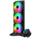 3. Cooler Master MasterLiquid 360 Core II Procesor Zestaw do chłodzenia płynami 12 cm Czarny 1 szt.