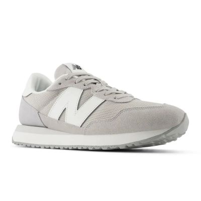 4. Sneakersy męskie New Balance 237 buty sportowe zamszowe szare (MS237LGG)
