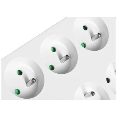 5. Listwa przeciwprzepięciowa EATON PB6F (6 x UTE; 10 A; kolor biały)