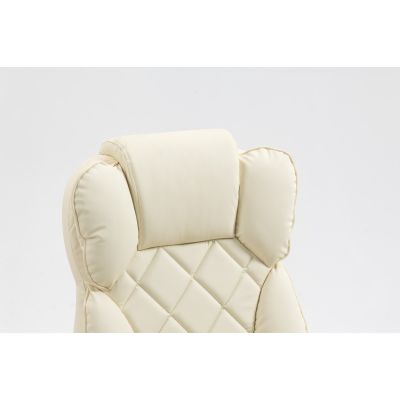 11. Activejet Fotel biurowy YK7416 beżowy