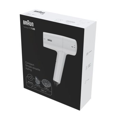 2. Braun HD1.55 suszarka do włosów 1800 W Biały