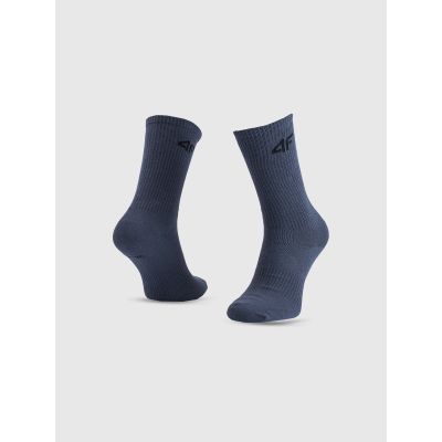 15. Skarpetki casual za kostkę (4-pack) chłopięce 4F 4FJWAW25USOCM390-90S