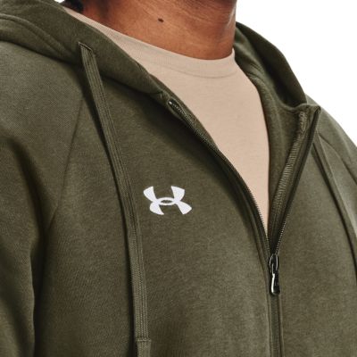 12. Bluza Under Armour Rival Fleece FZ Hoodie M 1379767 390