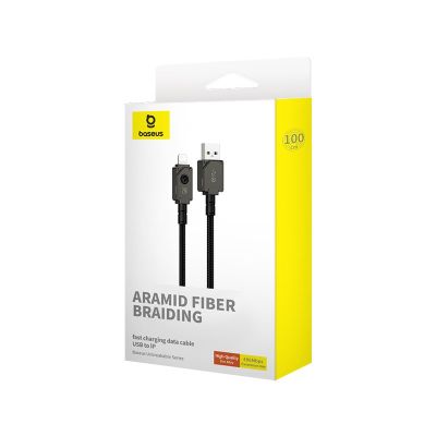 2. Kabel Baseus Unbreakable USB-IP 2.4A 2m (czarny)
