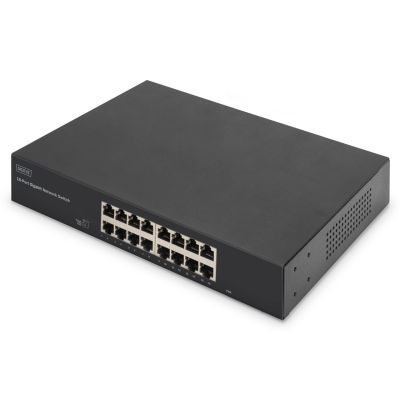 Switch niezarządzalny 19" Rack Gigabit 16x10/100/1000Mbps
