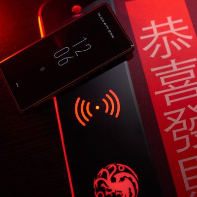 8. Numskull Games 154921 podkładka pod mysz Podkładka dla graczy Czarny, Wielobarwny, Czerwony