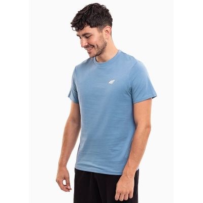 T-shirt bewełniany męski 4F 4FWSS26TTSHM4483-32S