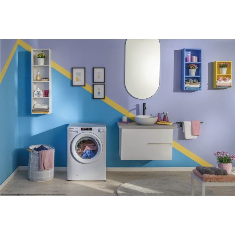 8. Candy Smart Pro Inverter CO 474TWM6/1-S pralka Od przodu 7 kg 1400 RPM Biały