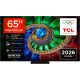 2. TCL RM7L 65RM7L Telewizor 165,1 cm (65") 4K Ultra HD Smart TV Wi-Fi Czarny 2000 cd/m2