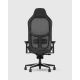 6. Fractal Design Refine 2 Mesh Dark Fotel dla gracza Wyściełane siedzisko tapicerowane Czarny